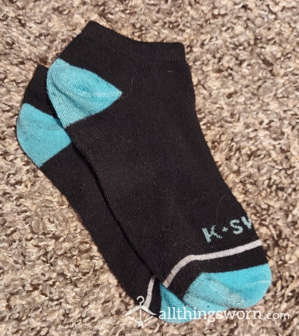 Ankle Socks Black And Blue ✨️Free Shipping✨️