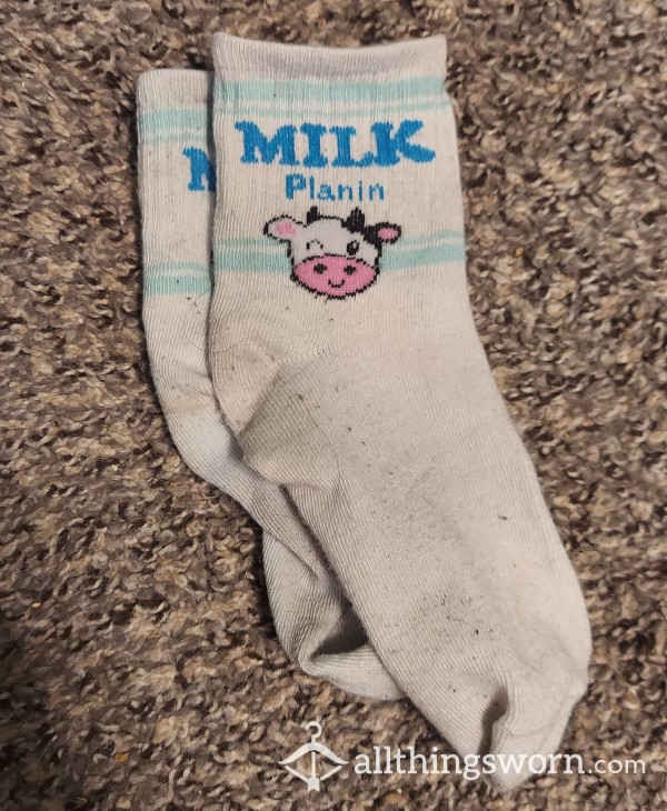 Ankle Socks Milk ✨️Free Shipping✨️