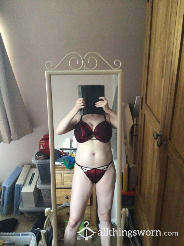 Ann Summers Bra 38GG & G-String Size 12 Brand New But Can Be As Worn/customised As You’d Like.