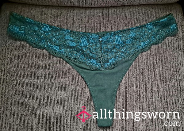 Ann Summers Green And Blue Thong