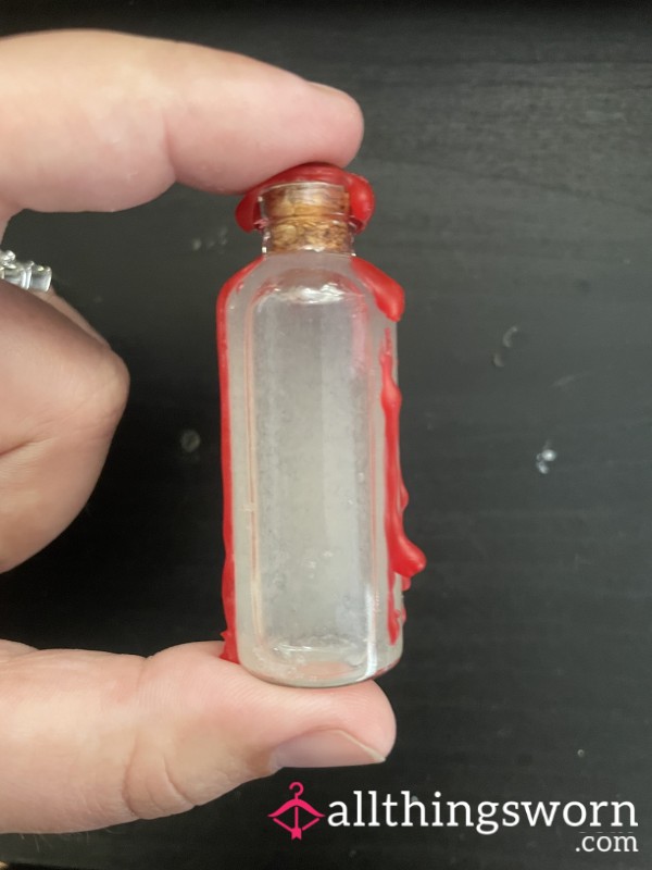 Apothecary Vial Of Goth Mommy's Spit