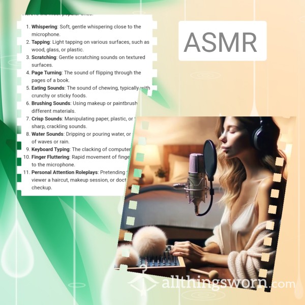 ASMR - English Accent 💋 Sensory Spine Tingling