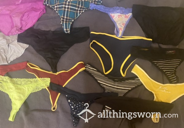 Assorted Panties And Thongs