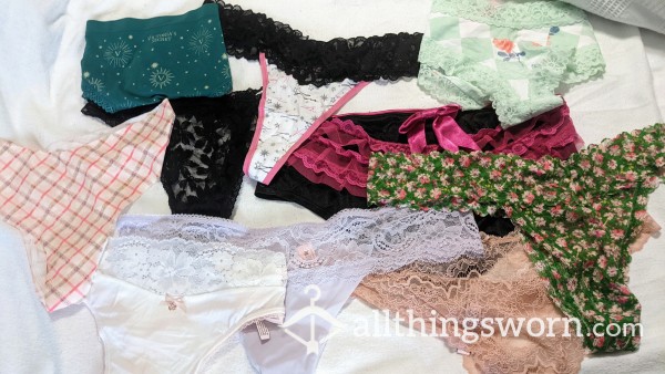 Assorted Thong Panties - Ready For Wear