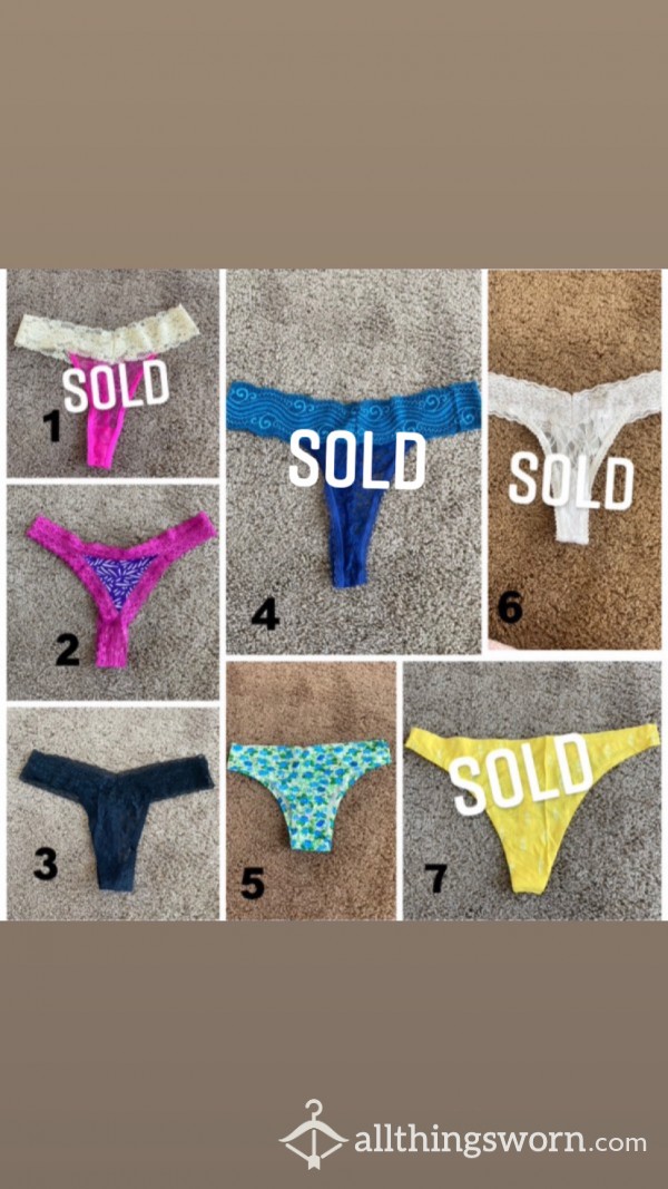 Assorted Thongs
