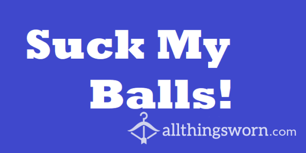Audio - Suck Alpha's Balls Cuck