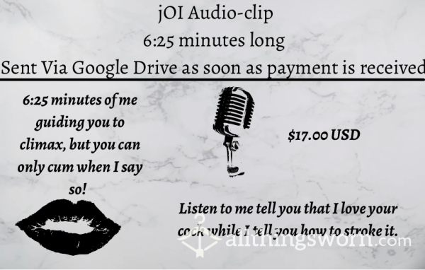 JOI Audio Clip 💋