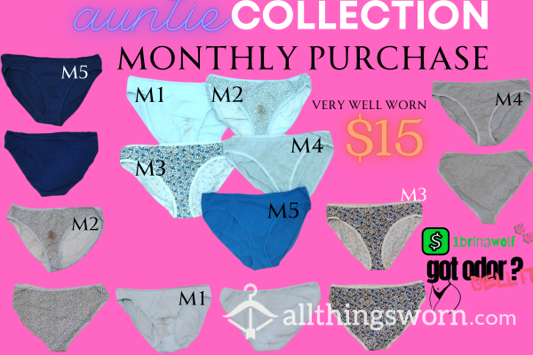 AuntieCollection- Monthly Purchase