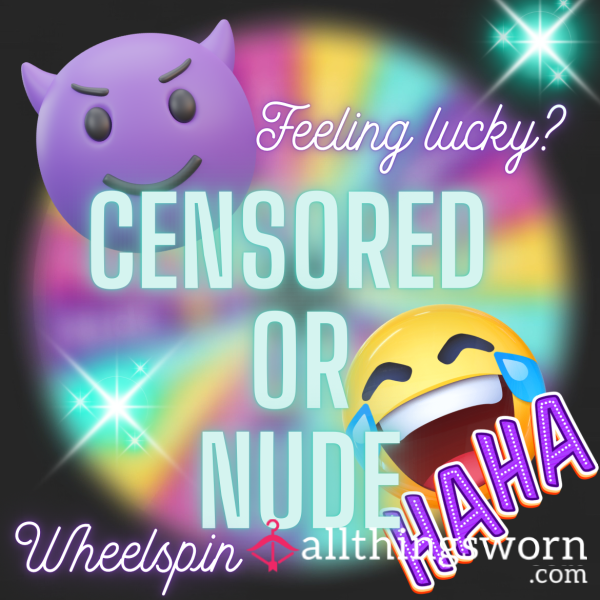 Aww Beta, Are You Feeling Lucky? Cum Spin The Wheel 😈 £5 A Spin 😈