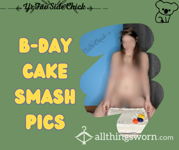 B-Day Cake Smash Pics (10 Photos)