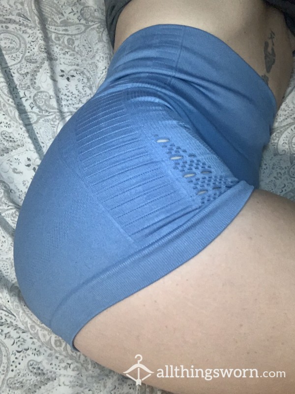 Baby Blue Booty Shorts