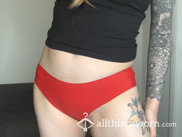 ‼️CLOSEOUT SALE‼️ Red Bikini Brief Victoria’s Secret Poly Blend Panty