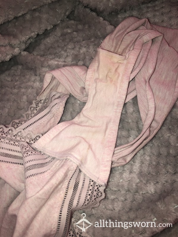 Baby Pink Comfy Oversized Well Worn Panties 😍