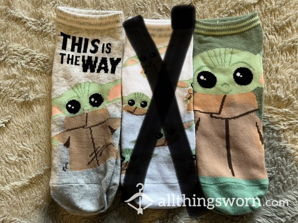 Baby Yoda Ankle Socks!!