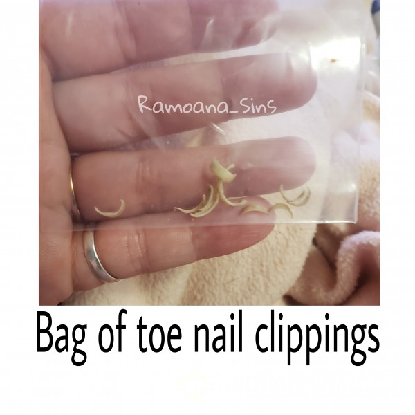 Bag Of Toe Nail Clippings