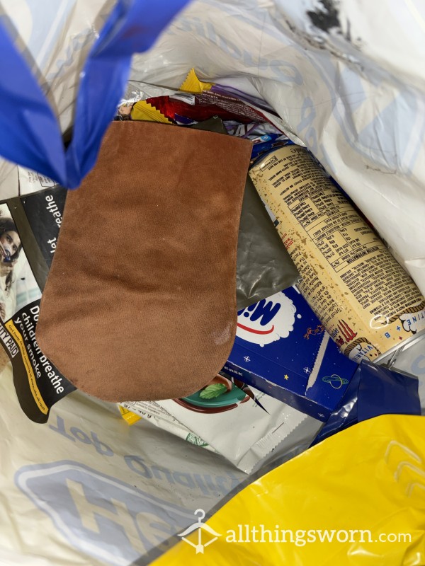 Bag Of Trash , Includes Cans Of Pop , Ciggy Stumps , Tanning Mit