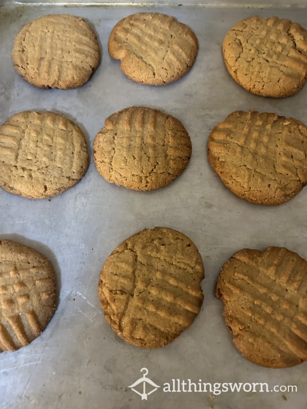 Baked Peanut Butter Cookies