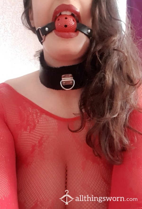 Ball Gag. Loved And Used Lots 😍 Why Not Add On The Collar,too?