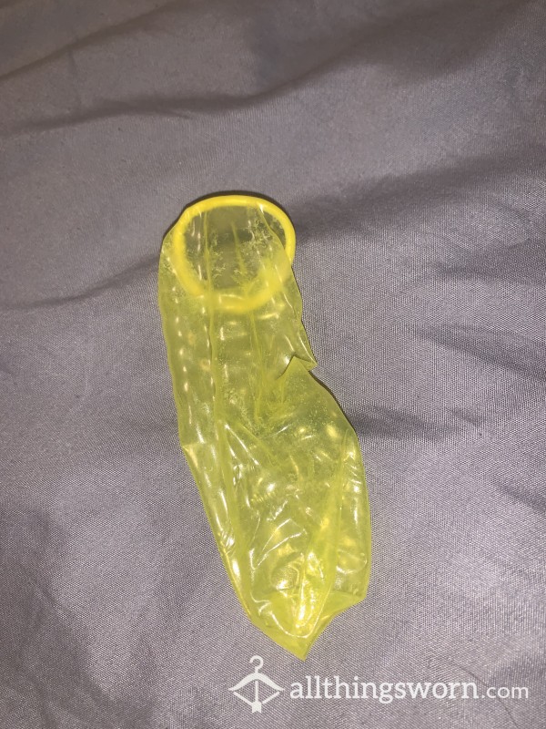 Banana Flavored Used Condom