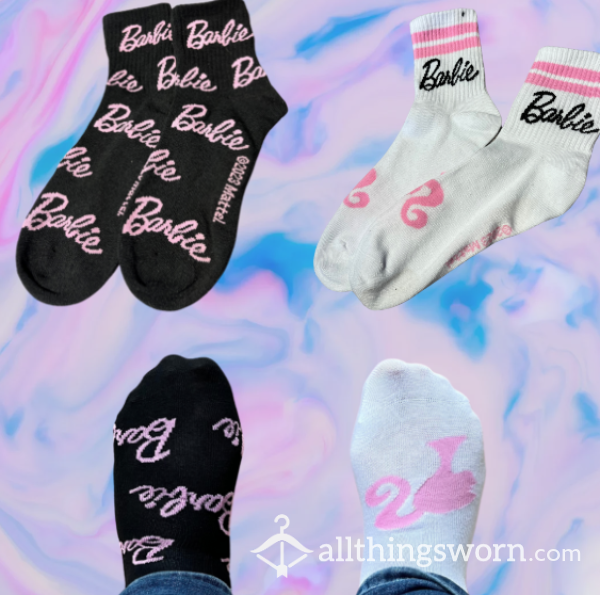 Barbie Cotton Crew Socks