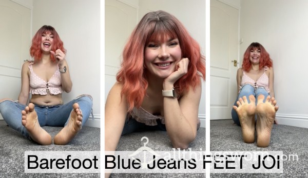 Barefoot Blue Jeans FEET JOI