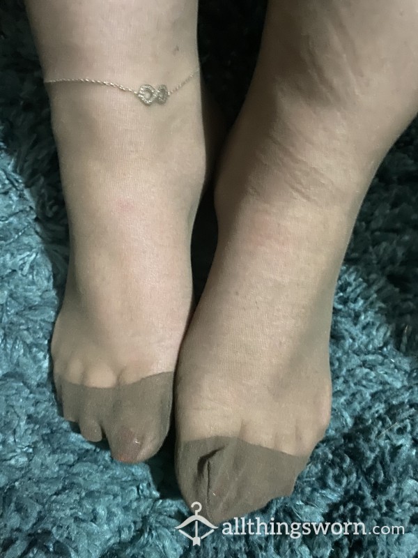 Barely Black Tights Worn To Order 48 Hours Wear