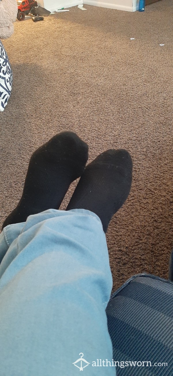 Basic Black Smelly Socks