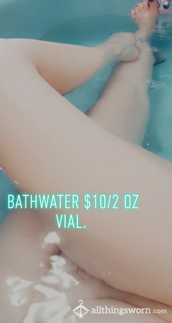 Bathwater From This Sexy Goddess