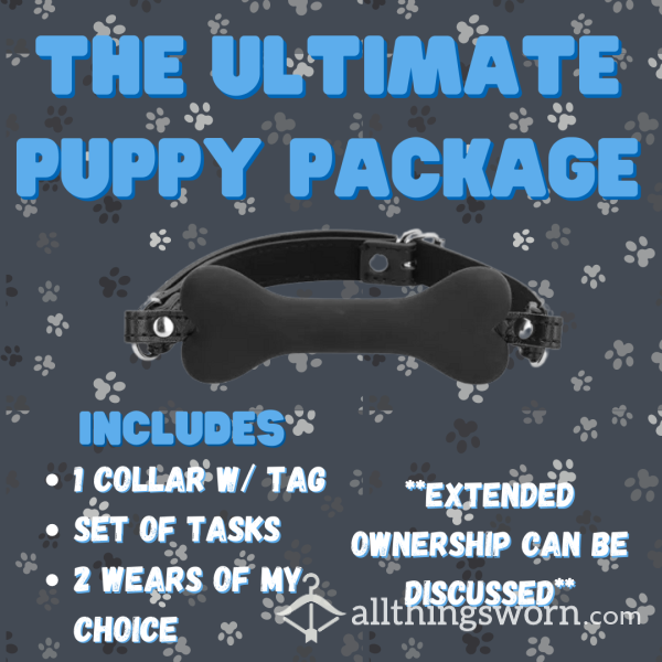 Be A Good Boy For Me — Puppy Package