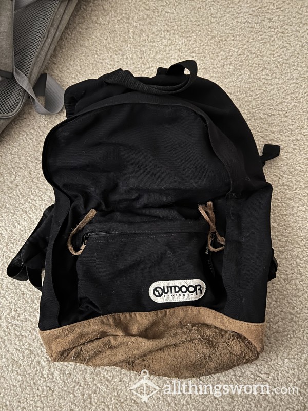 Beat Up Dirty Backpack