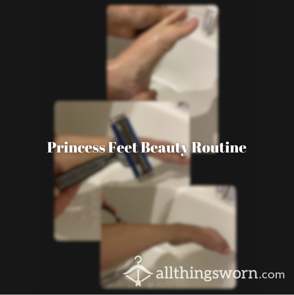 Beauty Routine Foot And Leg (shaving, Soap, Oils, Cream)