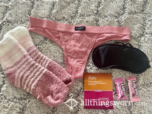Being With Me Makes Perfect Sense - Use All 5 Senses When I'm Your Valentine Physical Items Worn 24 Hours, Special Gummies With Video, 30 Minutes Of Truth Or Dare, Blindfolded Task
