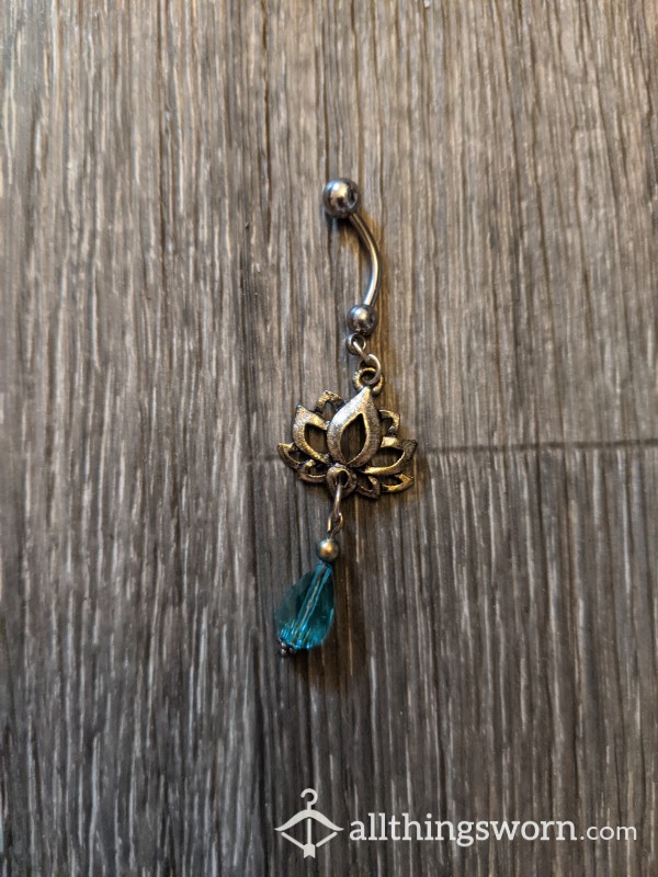 Sexy Lotus Belly Ring Body Jewelry - Comes With Free Nudes And Free Shipping!