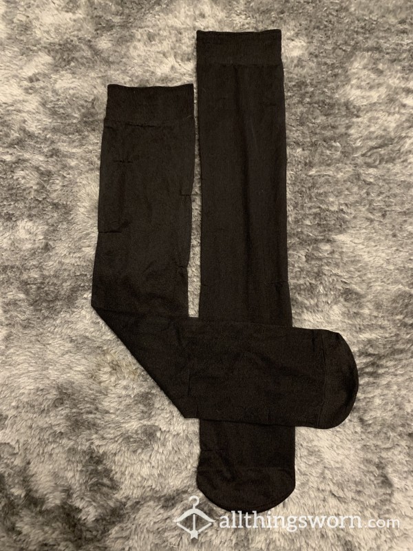 Below The Knee Stockings (Black)
