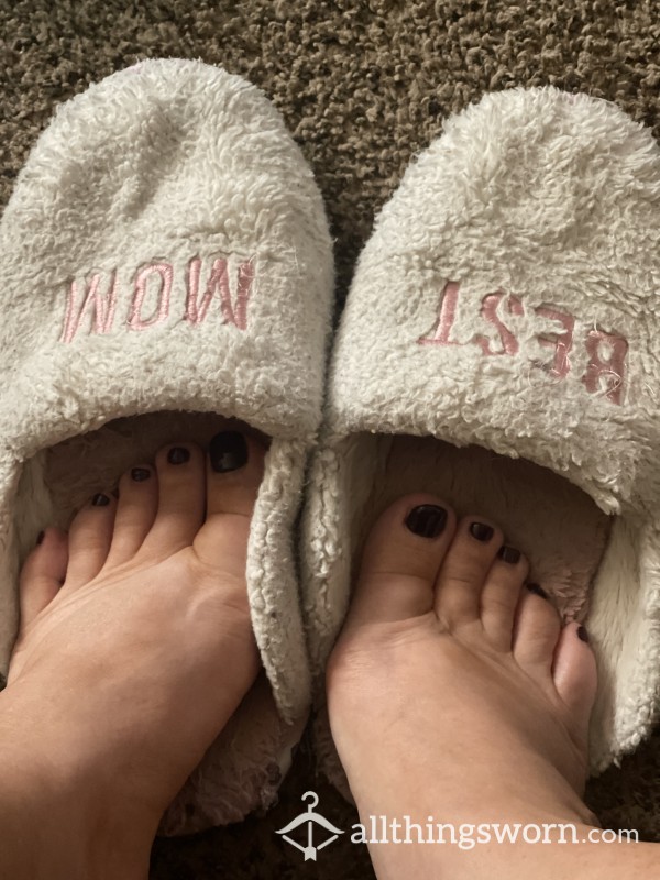 Best Mom Slippers, Worn And Loved. 3 Years Worn!