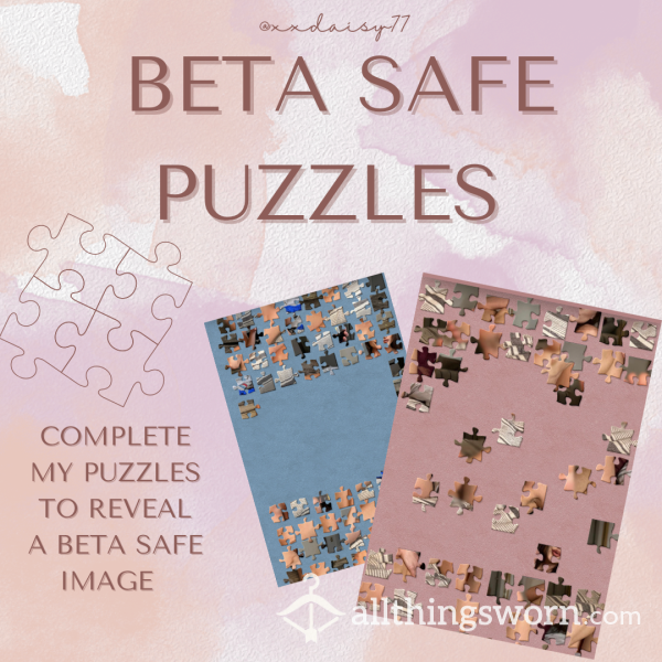 Beta Safe Censored Puzzles 🧩✨ 2/$10