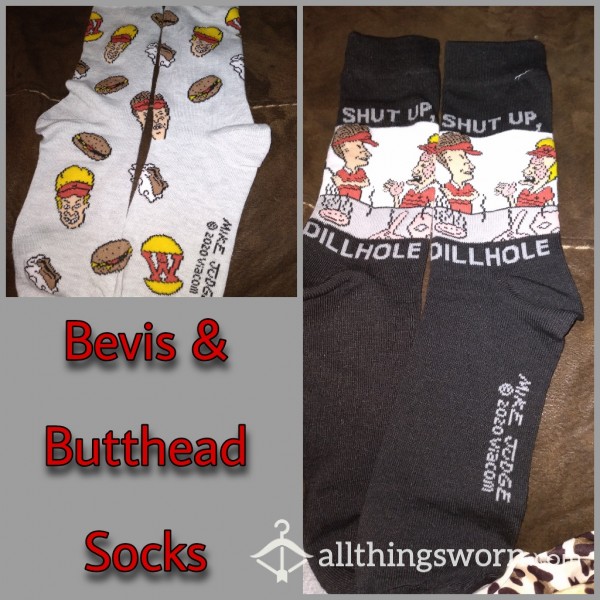 Bevis And Butthead Socks
