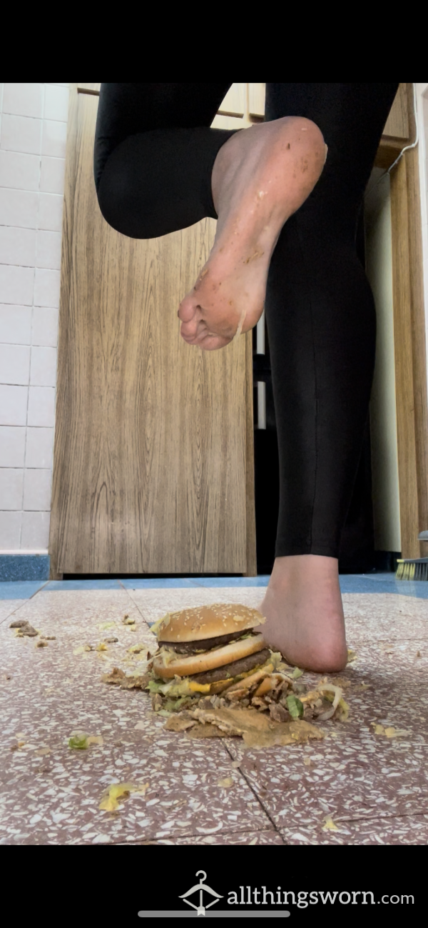 Big Mac Burger Barefoot Crush