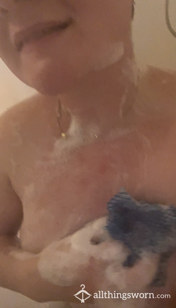 Big, Soapy Titties In The Shower - 25 Seconds