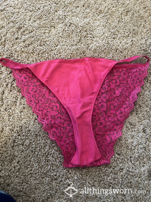Bikini Pink Lace Panty
