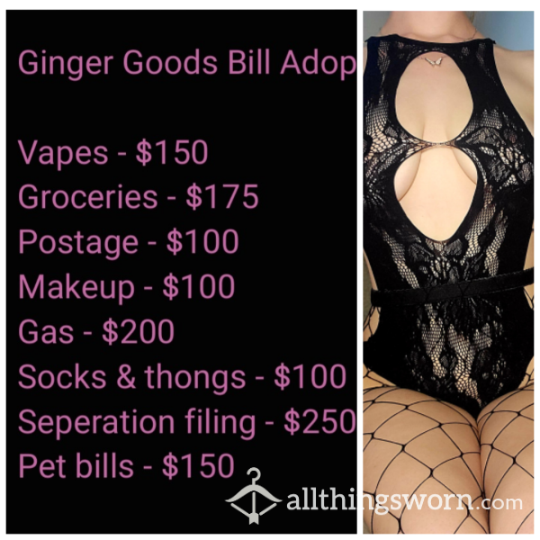 Bill Adoption - Ginger Goods