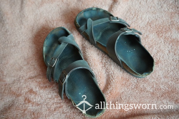 Birkenstocks Worn By A Goddess For 7 Years Almost Dailey,  Size 7