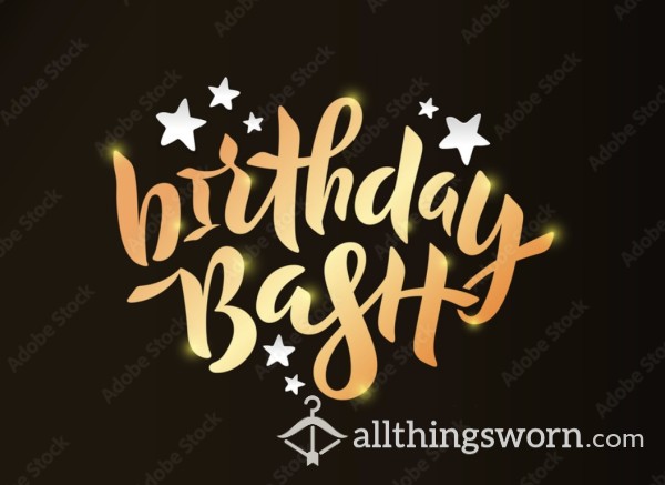 Birthday Bash Fund!