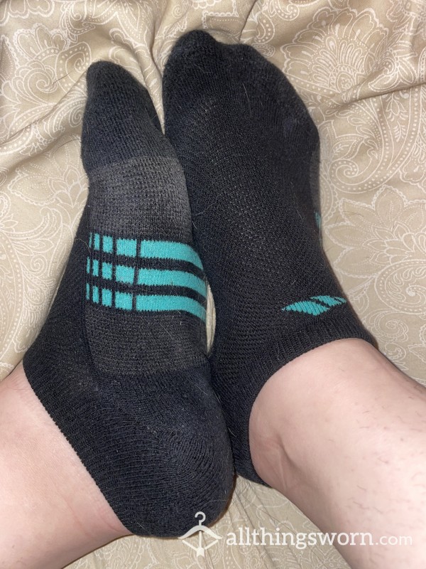 Black And Blue Socks