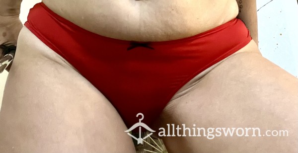 Black And Red Racy Panties