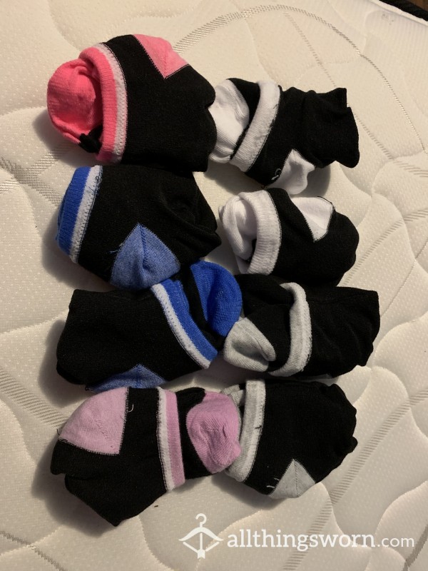 Black Ankle Socks! $10 A Pair