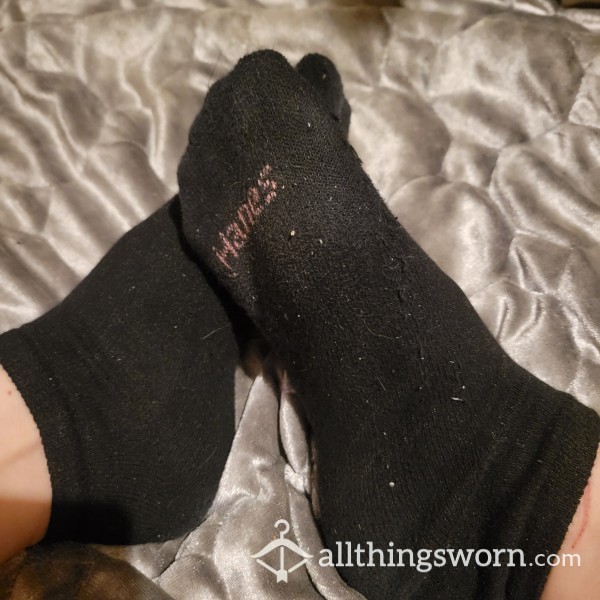 Black Ankle Socks 48 Hours