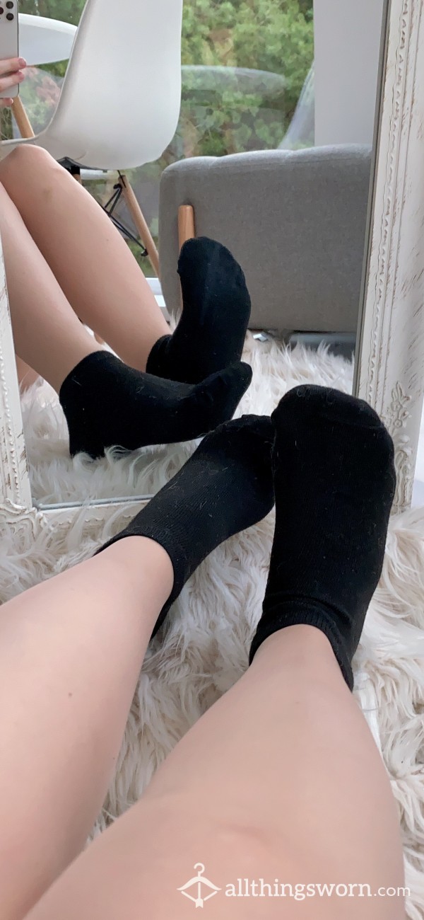 Black Ankle Socks 🖤