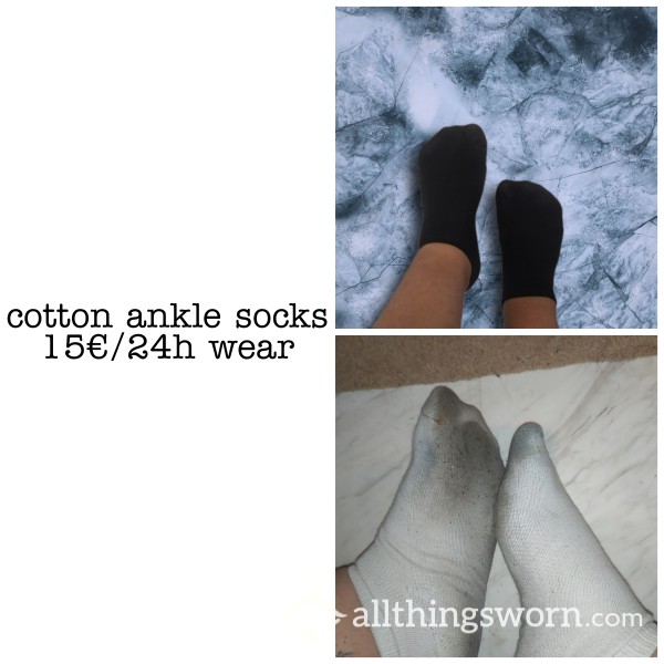 Cotton Ankle Socks🧦