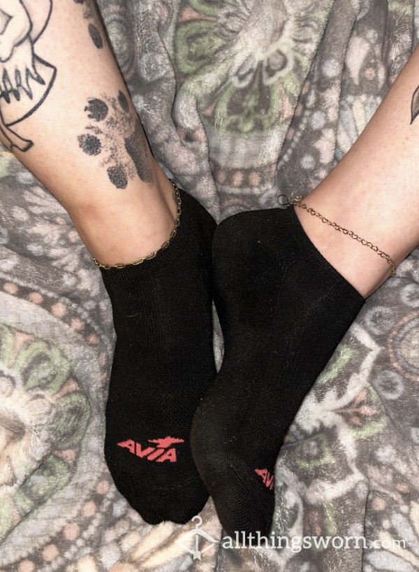 Black Ankle Socks From A Hard Workin’ Woman - 14 Hour Wear